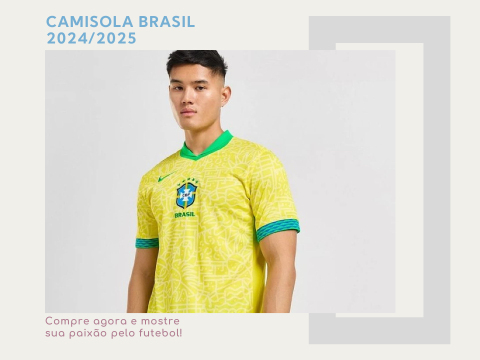 Camisolas Brasil 2024